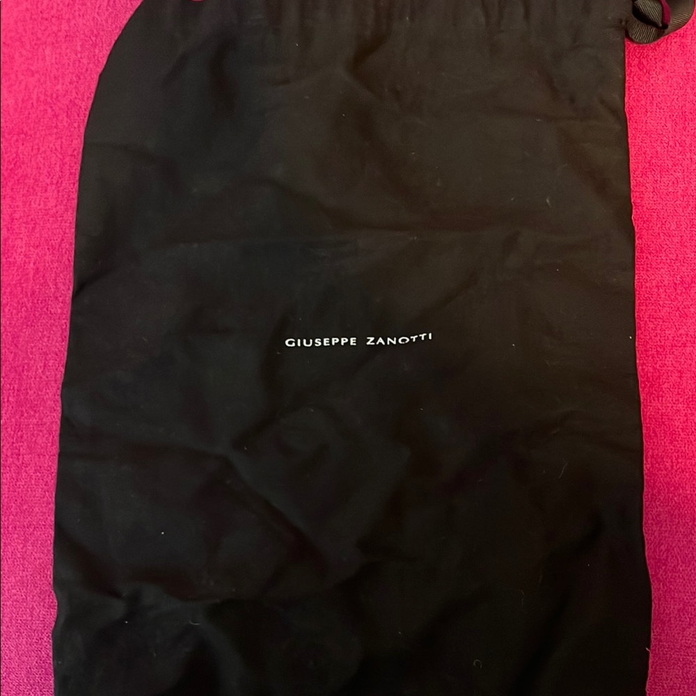 Giuseppe Zanotti Black Luxury Dust Bag